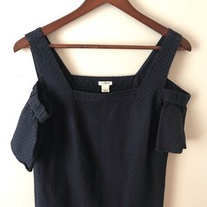 J. Crew | Cold Shoulder Shift Dress